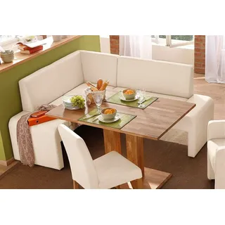 Bologna 180 x 84 x 140 cm Kunstleder langer Schenkel rechts beige