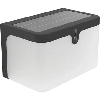 Eglo Solar LED-Wandleuchte Croara Schwarz mit Sensor