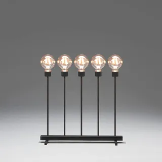 Konstsmide LED Fensterleuchter Schwarz 1 Stk.