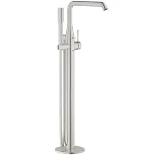 Grohe Essence Badewannenarmatur freistehend Edelstahl