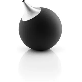 EVA SOLO | Seifenspender | Silikon mit Edelstahlauslauf für Küchengeschirr oder Handseife | Dänisches Design, Funktionalität und Qualität | Schwarz