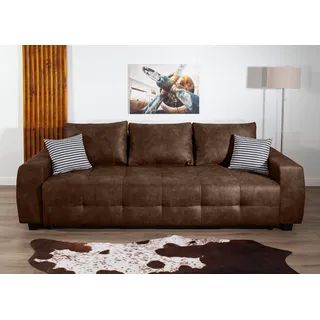 Collection AB »Bella, B: 241 cm, Liegefl. 142x194 cm« mit Bettfunktion, Bettkasten & 2 Zierkissen: Federkern