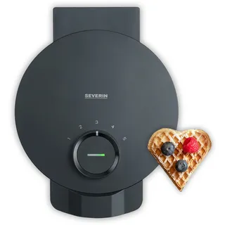 Severin WA 2117 Waffeleisen schwarz