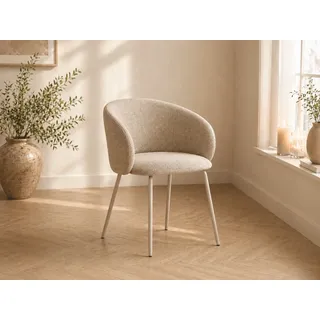 Actona Esszimmerstuhl Eleanor Stoff beige 2er Set