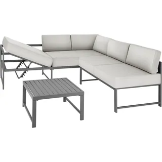 Tectake Faro Set 1-tlg. Grau