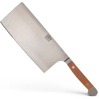 GÜDE Solingen - Hacker geschmiedet, 18 cm, Birnenholz, ALPHA BIRNE, Doppelkropf, Handmade Germany