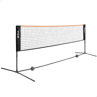 Aktive Tragbares Volleyball-und Badmintonnetz - Multicolour - 505 x 101 x 157/91 cm