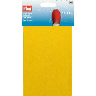 Prym 40 x 55 cm 0,22 m SQ Espadrilles Basis Stoff, gelb