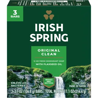 Irish Spring Deo-Seife Ursprünglicher 105 g 3-Count