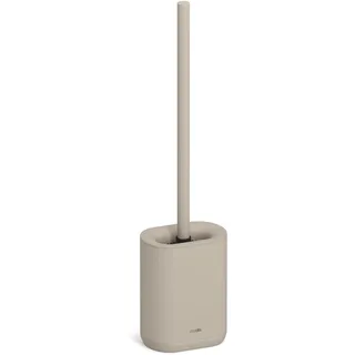 stardis Pure WC Bürste Toilettenbürste matt Silikon Klobürste kompakt antibakteriell Bürstengarnitur beige