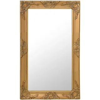 vidaXL Wandspiegel im Barock-Stil 50 x 80 cm Golden