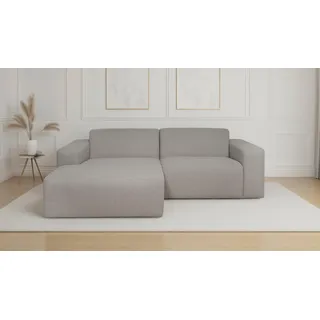 OTTO home Eckcouch Cord 2-Sitzer Grau
