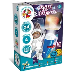 Science4you Weltraum Taschenlampe - mit Planeten des Sonnensystem für Kinder, Planetarium Projektor, Astronaut Spielzeug, Galaxie Spiele, Geschenke für 4+ Jahre Junge und Mädchen