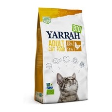 2,4kg Yarrah Bio cu pui Hrană uscată pentru pisici