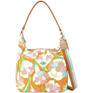 Oilily Handtasche Umhängetasche Mary Shoulder Bag Carnation Sudan Brown mehrfarbig - Bunt