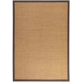 Steffensmeier Flachgewebeteppich 160/160 cm Brazil , Beige , Naturmaterialen , Quadratisch , 160x160 cm , rutschfeste Unterfläche , Teppiche und Böden, Teppiche, Webteppiche