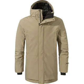 Schöffel Ins Parka Style Crivat MNS, wasserdichte und atmungsaktive Winterjacke, komprimierbarer, leichter Parka mit nachhaltiger Wattierung, nutmeg, 48