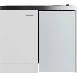 Flex-Well Küchenzeile Pantry 100 cm weiß