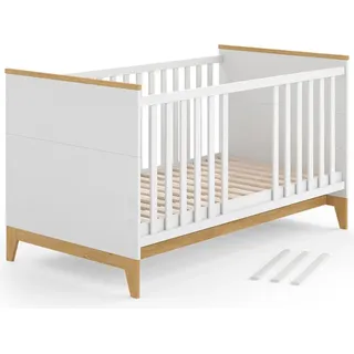 VitaliSpa Babybett Malia, Weiß 70x140 cm