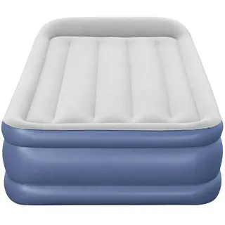 BESTWAY TriTech® Single-Luftbett mit integrierter Elektropumpe 191 x 97 x 46 cm - blau