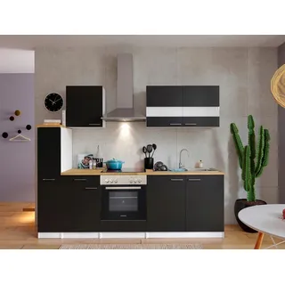 Respekta Küchenblock Malia mit Geräten ca. 240 cm