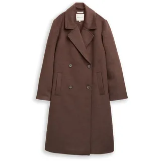 Tom Tailor 1047542 Mantel - Soft chocolate Brown - L,