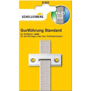 Schellenberg Gurtführung Standard Mini/Maxi 45 mm eckig Weiß