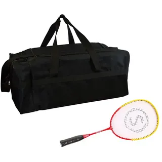 Sporti France School Junior-badmintonset - Black - One Size