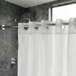 Croydex Duschvorhang Croydex 130 x 180 cm weiß