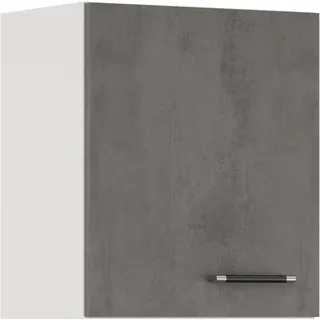 Impuls Küchen Hängeschrank Prag und Valencia 50 x 57,9 x 34,2 cm Grau