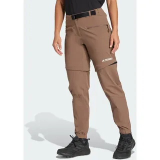 adidas Terrex Utilitas Hiking Zip-off Hosen - Earth Strata - 38