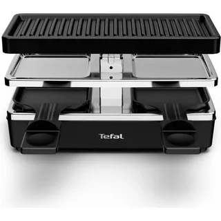 Tefal RE2308 Raclette-Grill schwarz/silber