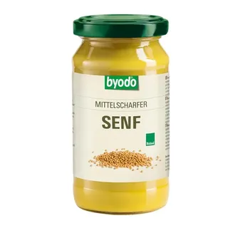 Byodo Mittelscharfer Senf bio 200ml