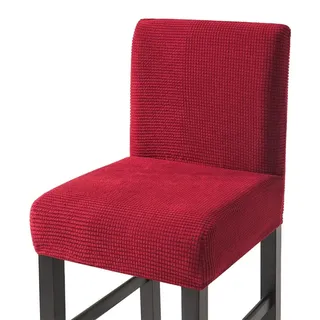 Stretch Stuhlhussen für Esszimmer- und Barhocker 4 Stück