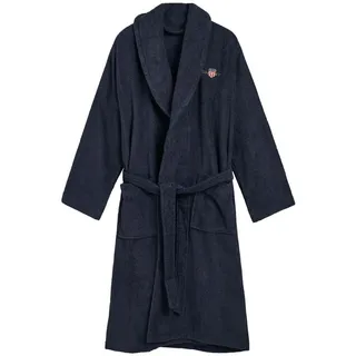 GANT Bademantel ARCHIVE SHIELD TERRY ROBE Blau M