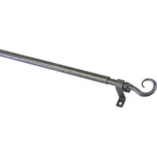 Vitragestange Norfolk hook eisen-antik 80-140 cm