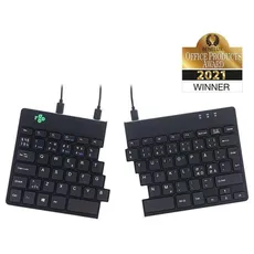 Bild von R-Go Split Break Ergonomische Tastatur QWERTY (Nordic) schwarz