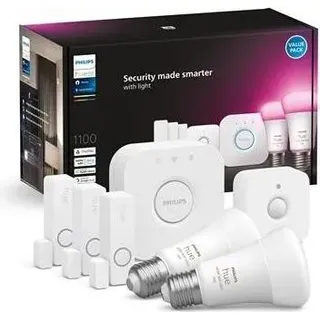 Smart Bulbs - PHILIPS HUE - E27 - Starter Kit - 2 Glühbirnen - Kontaktmelder