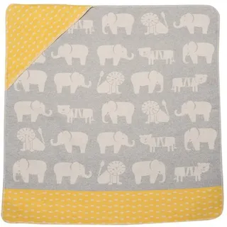 David Fussenegger Babydecke mit Kapuze Zoo