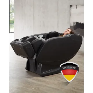 Massagesessel WELCON Prestige II Longlife Kunstleder schwarz - Schwarz