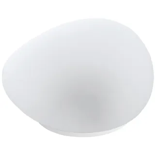 EGLO Solarleuchte Glas/Kunststoff B:14,5cm H:10,5cm L:16,5cm 1 Stk. weiß
