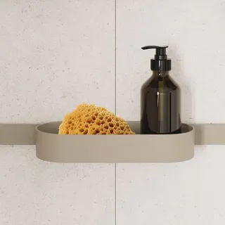 Hansgrohe WallStoris Planet Edition Ablagekorb, 250x39mm, Sand recycelt, 28912210