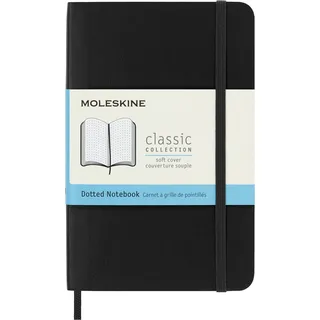 Moleskine Notizbuch Punktiert A6 Schwarz