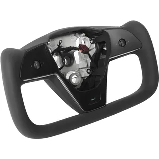 Joch-Lenkrad,Lenkrad für Model Y,Lenkrad mit Heizung,Racing Style Lenkrad,Nappa-Lenkrad,Auto-Lenkrad