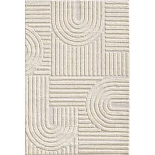 Ayyildiz ART 1121 Hochflorteppich 60 x 110 cm Creme