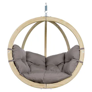 AMAZONAS Globo Chair Hängesessel Kugel ohne Gestell Taupe - Taupe