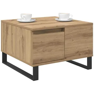 vidaXL Couchtisch Artisan-Eiche Braun 55 x 55 x 36,5 cm