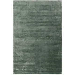 benuta Pure Viskoseteppich Nela Hellgrün 120x170 cm , Textil , Abstrakt , Rechteckig , 120x170 cm , Gots , für Fußbodenheizung geeignet , Teppiche und Böden, Teppiche