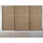 Schwebetürenschrank OTELI 360 x 229 x 62 cm Braun