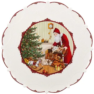Villeroy & Boch Gebäckteller 43 cm Weiß/Mehrfarbig